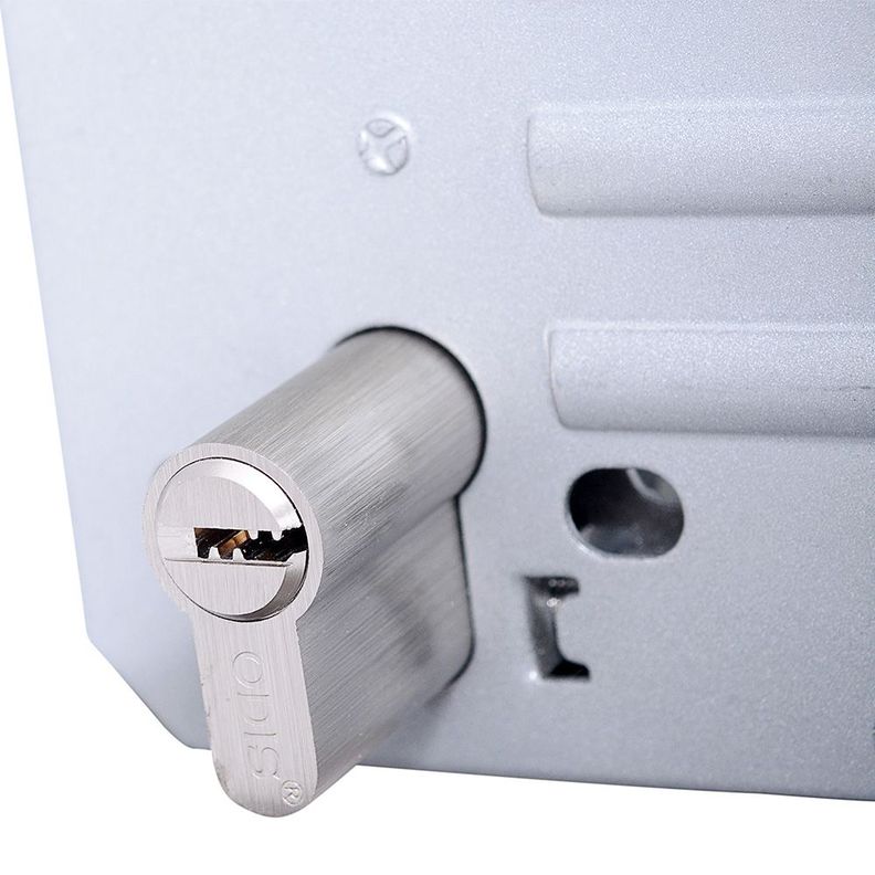 Cerrojo Embutir Odis 600 Llave-Llave - Plata-4