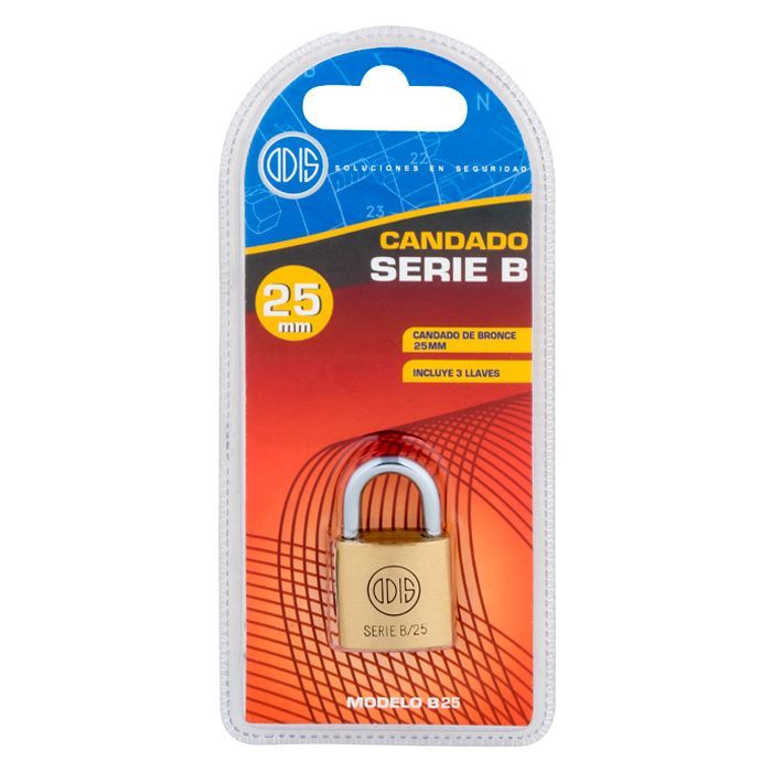 Candado Odis B25 25mm bt-5