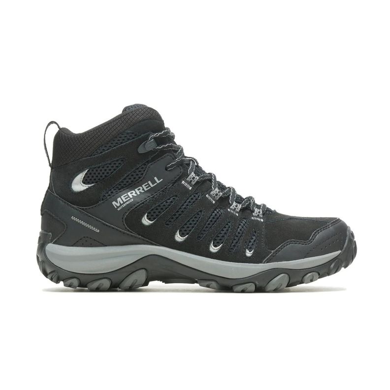 Zapatillas Merrell Hombre Crosslander 3 Mid Waterproof Negro