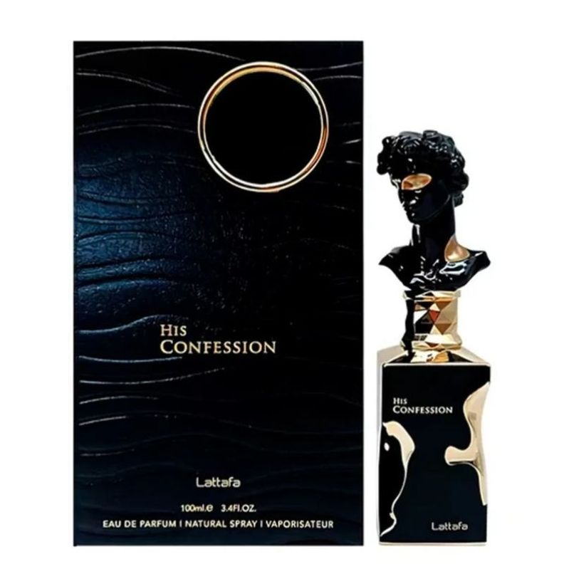 Lattafa His Confession EDP 100 ml Hombre-0