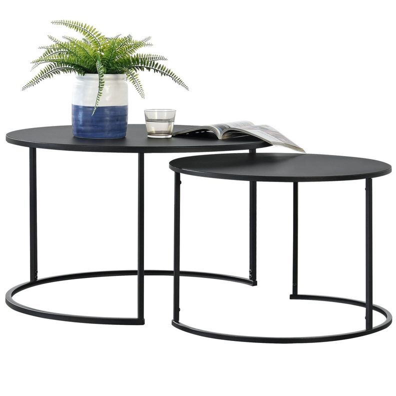 Mesa de centro nido Elda Negro