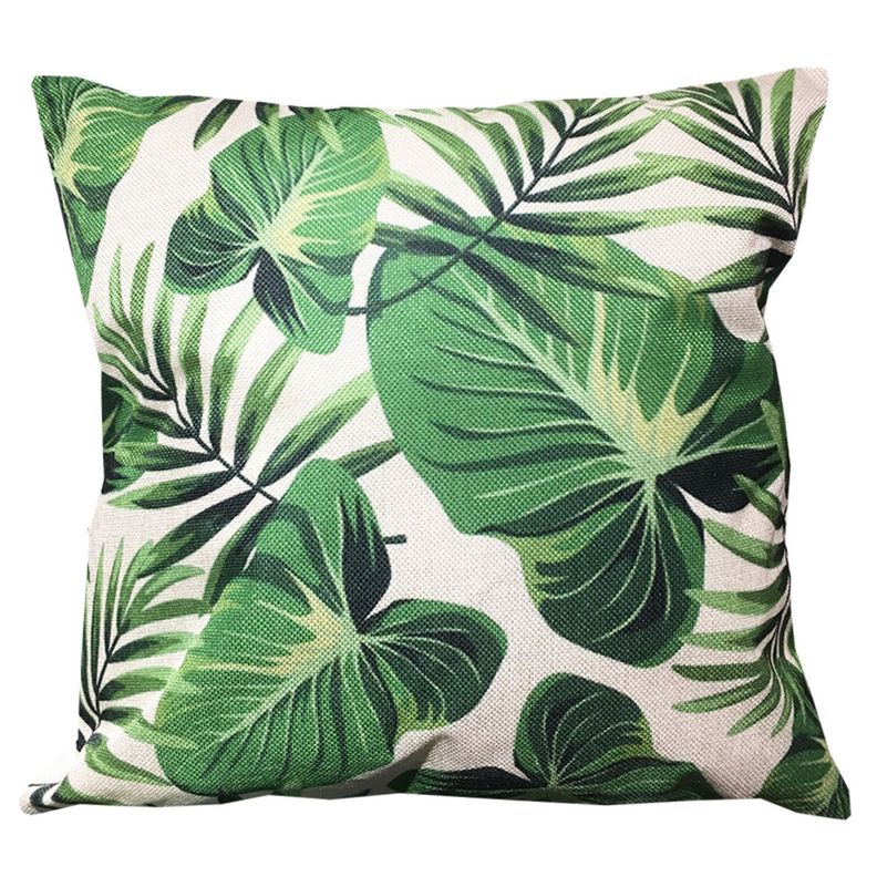 Cojín Tropical Lino 45×45-0