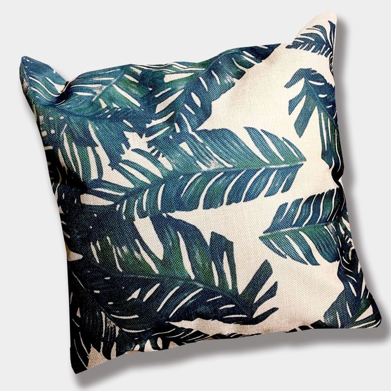 Cojín Plumas Petroleo Lino 45×45-2