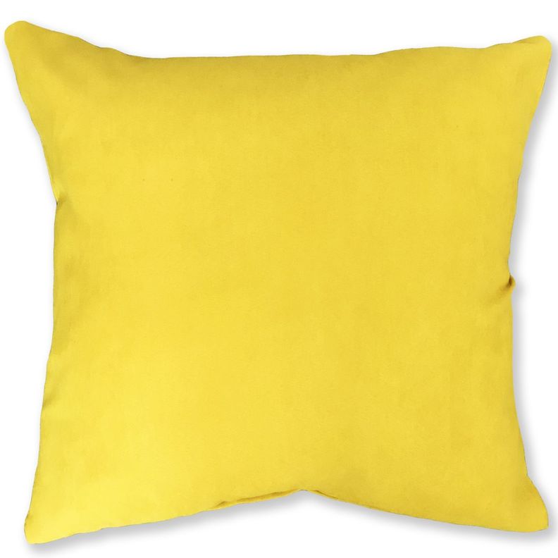Cojín Algodón Amarillo 45x45-0