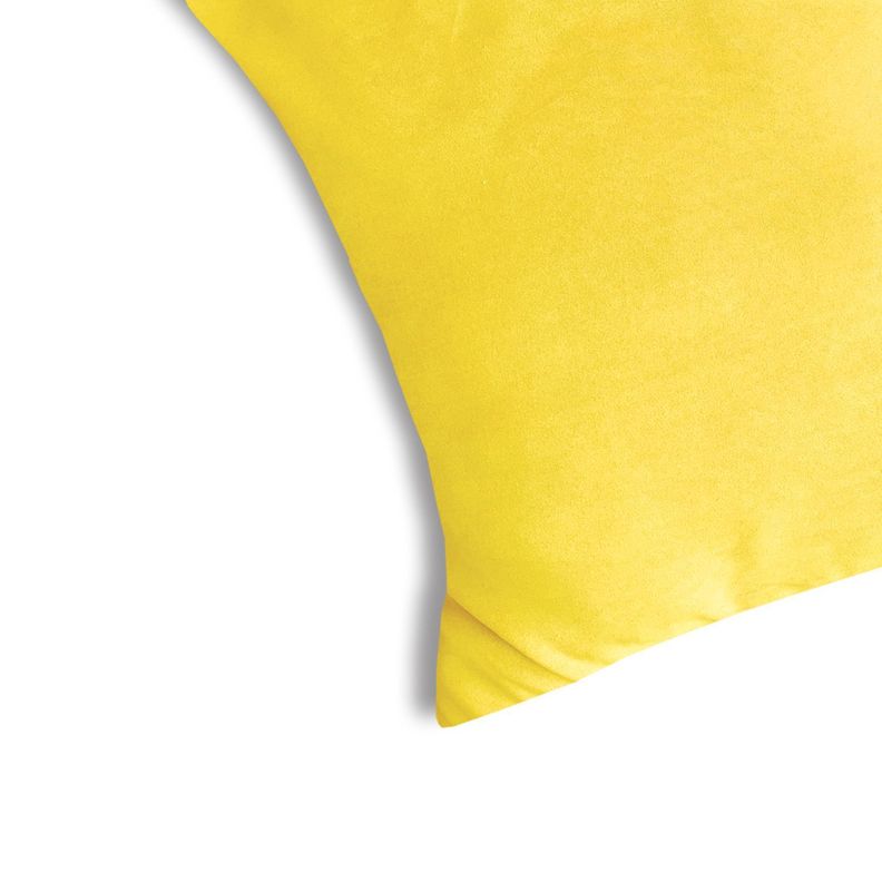 Cojín Algodón Amarillo 45x45-3