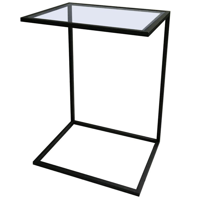 Mesa Auxiliar Delft Metal y Cristal-0