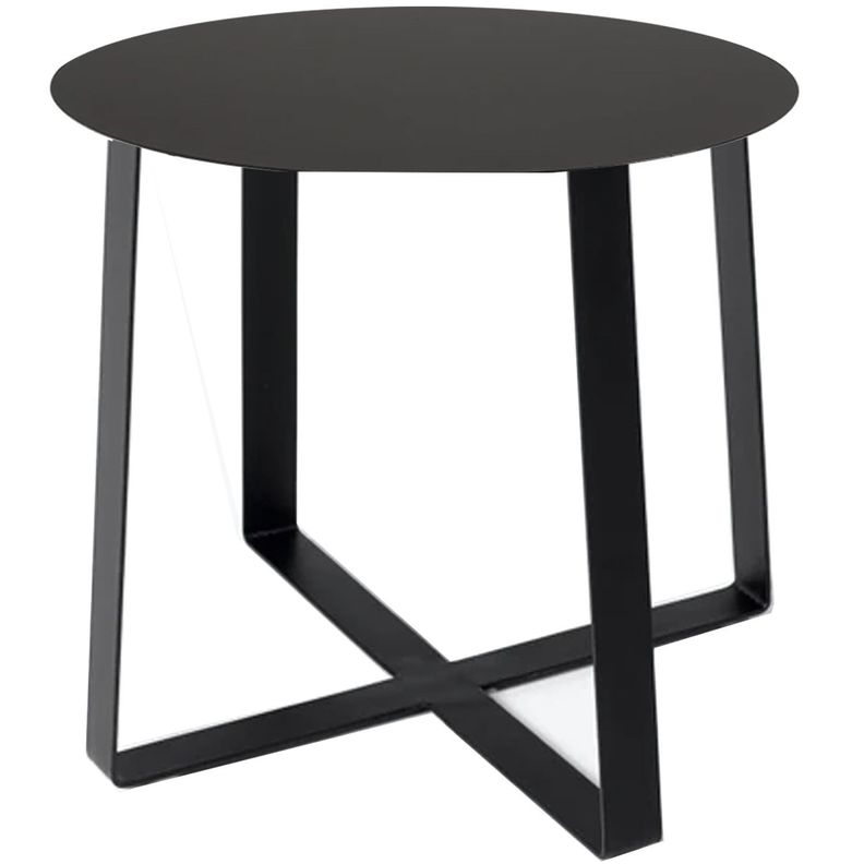 Mesa Berlin Metal Negro Negro Mate