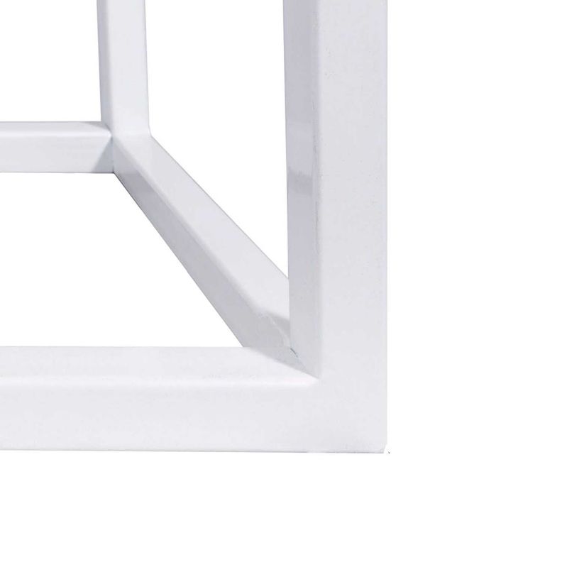 Mesa auxiliar Soest XL Blanco-3