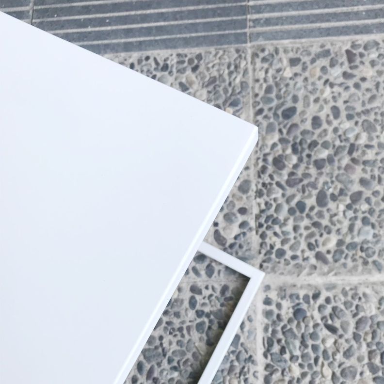 Mesa auxiliar Soest XL Blanco-2