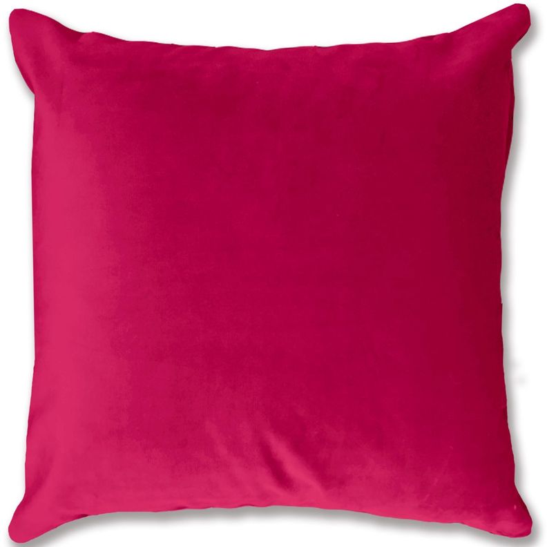 Cojín Fucsia Terciopelo Velvet-0