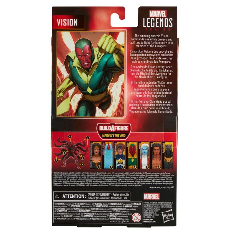 Figura de Acción Marvel Legends Series Visión-1