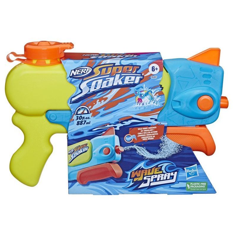 Lanzador De Agua Nerf Supersoaker Wave Spray-1