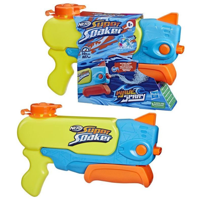 Lanzador De Agua Nerf Supersoaker Wave Spray-2