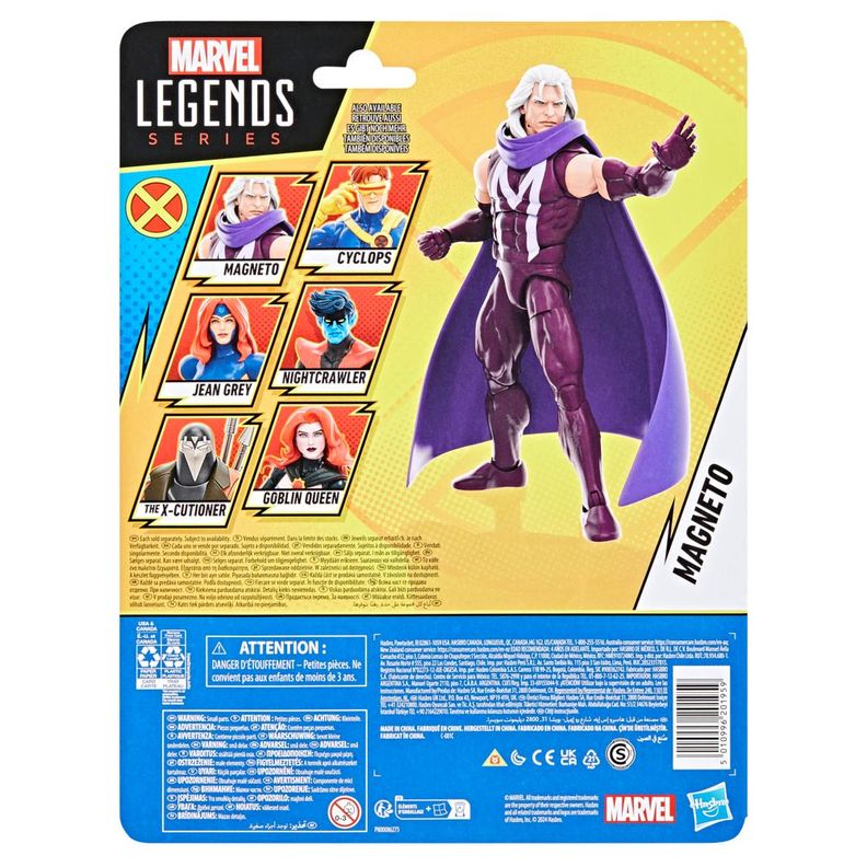 Figura de Acción Marvel Legends Series X-Men Magneto-3