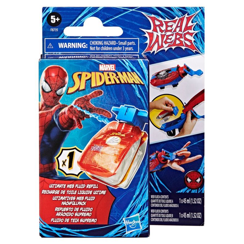 Repuesto Spider-Man Real Webs Fluido Arácnido Supremo-1