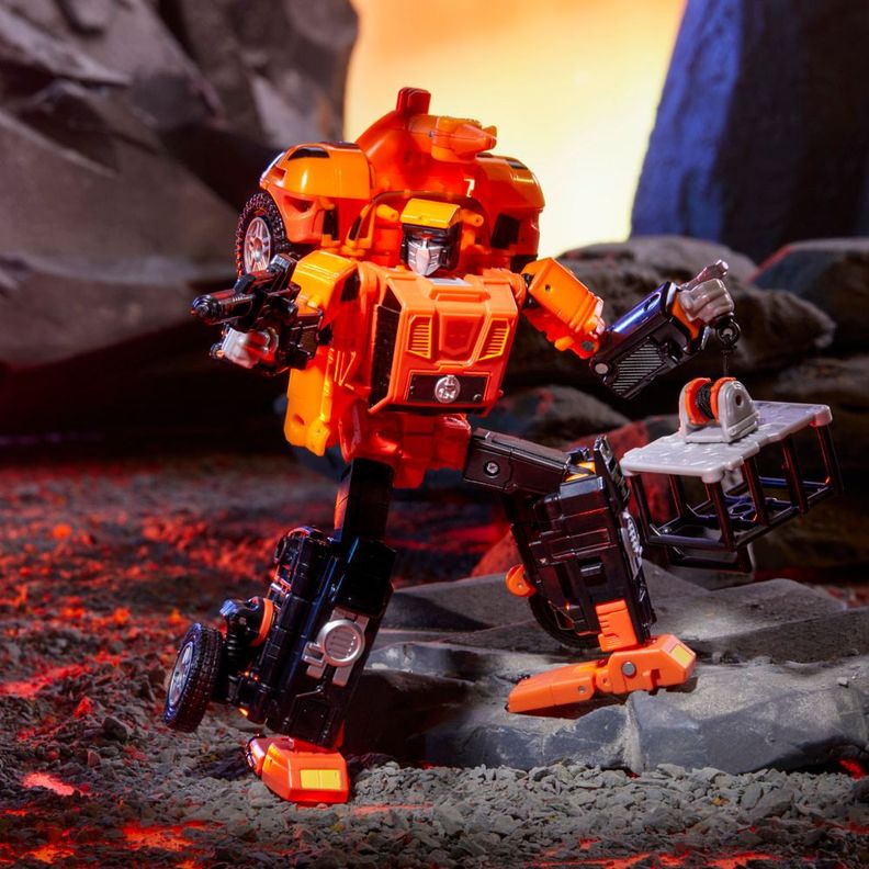 Figura de Acción Transformers Legacy United Leader G1 Sandstorm-6