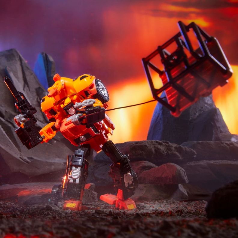 Figura de Acción Transformers Legacy United Leader G1 Sandstorm-7