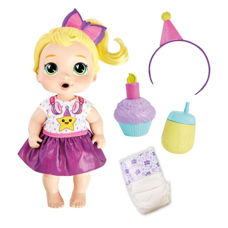 Muñeca Baby Alive Fiesta de Cumpleaños LaLa GooGoo-0