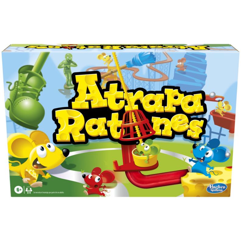 Juego De Tablero Hasbro Gaming Atrapa Ratones-0