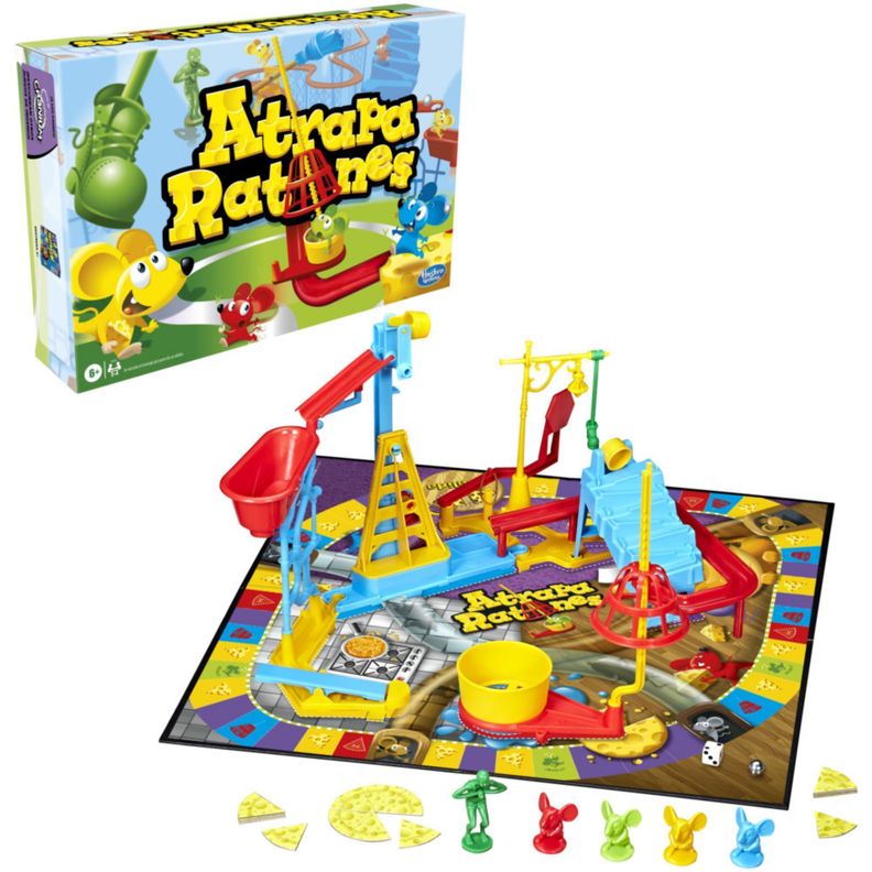 Juego De Tablero Hasbro Gaming Atrapa Ratones-2