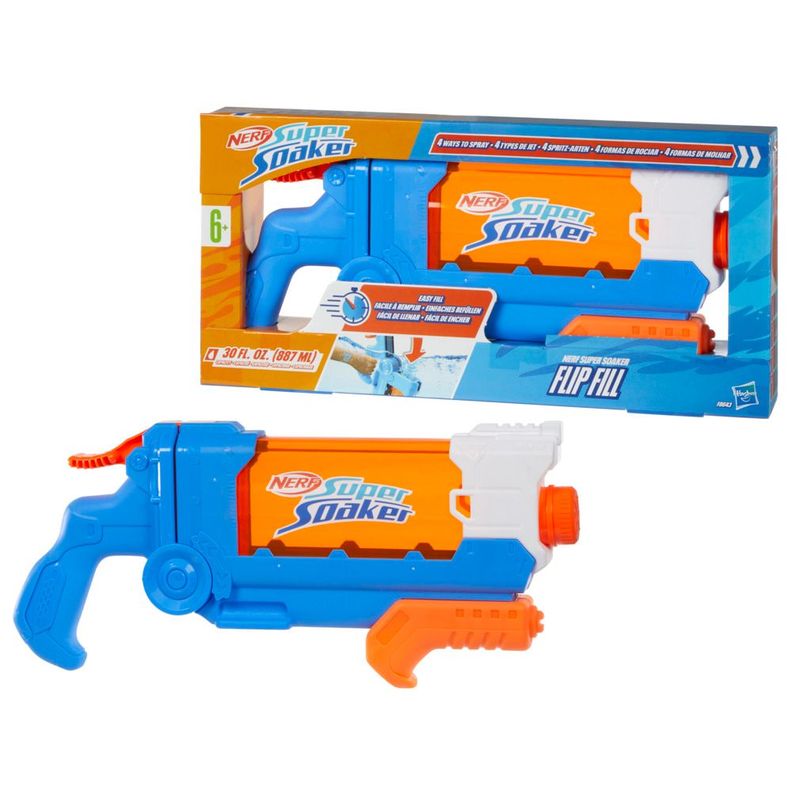 Lanzador de Agua Super Soaker Flip Fill-2