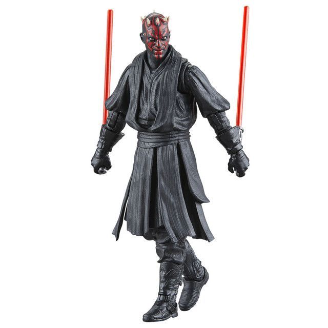 Figura de Acción Star Wars Black Series Amenaza Fantasma Darth Maul-0