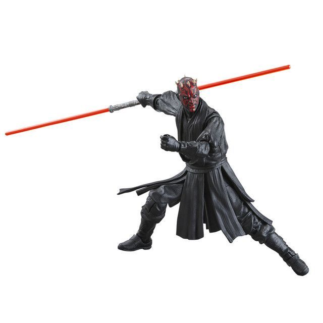 Figura de Acción Star Wars Black Series Amenaza Fantasma Darth Maul-4