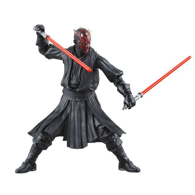 Figura de Acción Star Wars Black Series Amenaza Fantasma Darth Maul-7