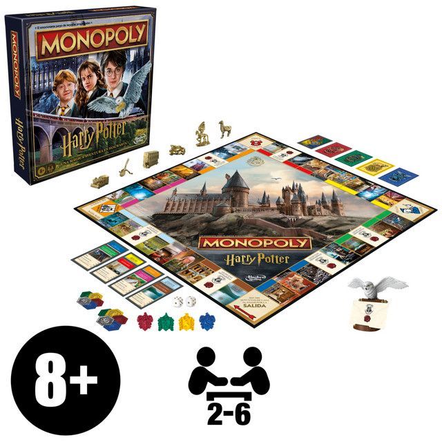 Juego de Mesa Monopoly Harry Potter-4