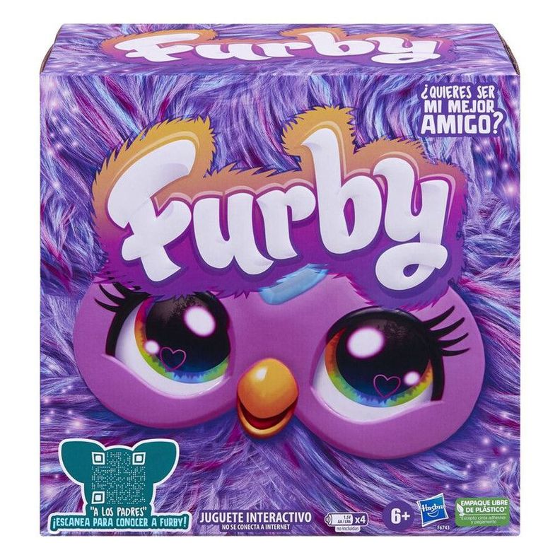 Peluche Furby Interactivo Morado-1