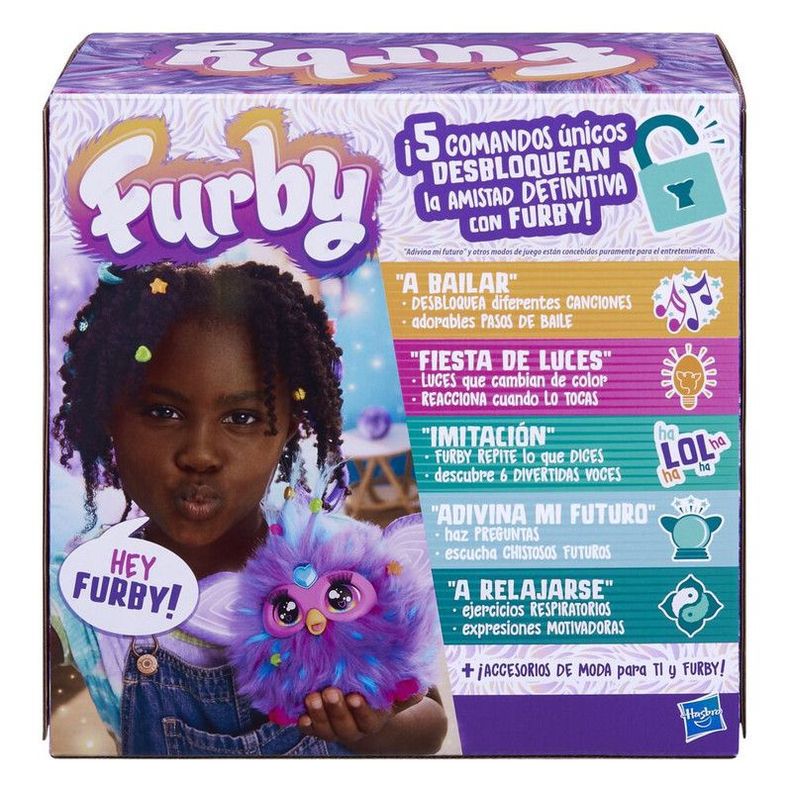 Peluche Furby Interactivo Morado-3