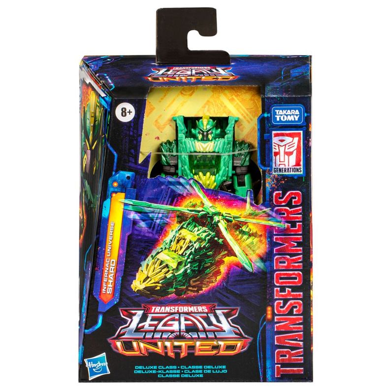 Figura de Acción Transformers Legacy United Deluxe Infernac Universe Shard -2