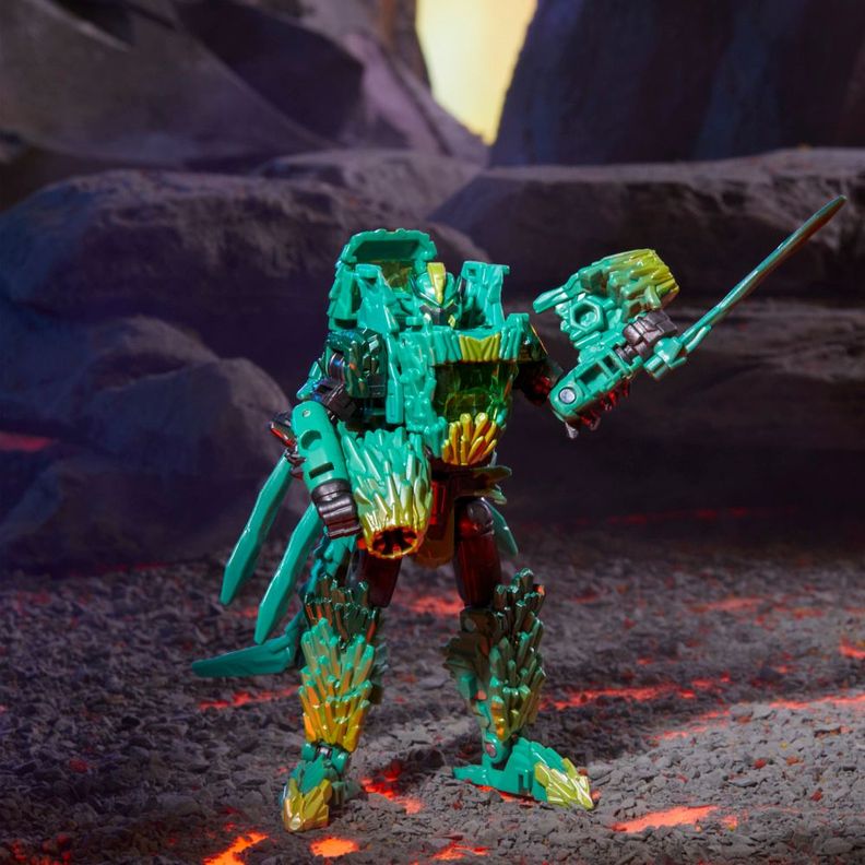 Figura de Acción Transformers Legacy United Deluxe Infernac Universe Shard -8