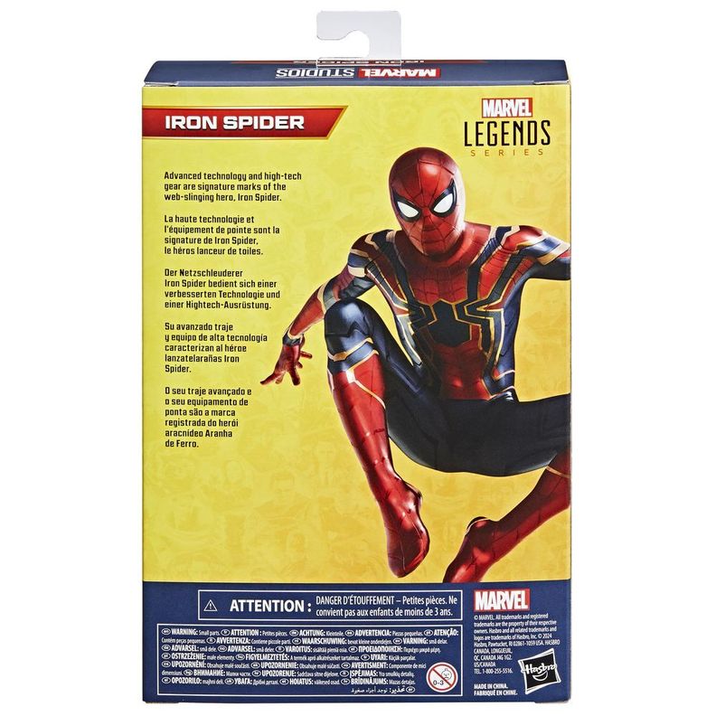 Figura de Acción Marvel Legends Series Iron Spider-3