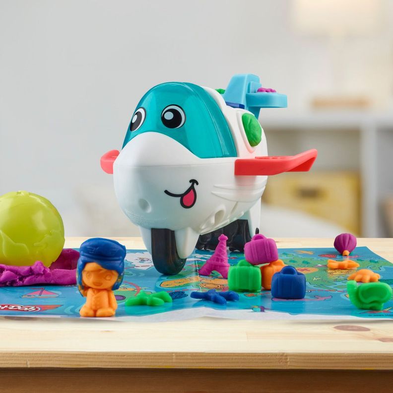 Masas y Plastilinas Play Doh Starters Primeras Creaciones Con El Avión-6