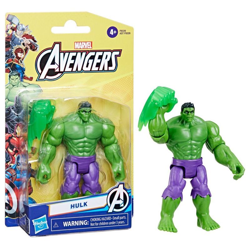 Figura de Acción Marvel Avengers Epic Hero Series Deluxe Hulk-1