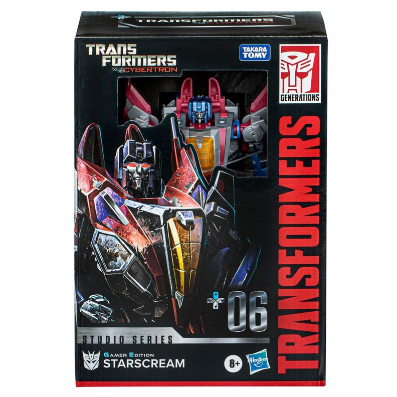 Figura de Acción Transformers Studio Series War for Cybertron Voyager Starscream-1