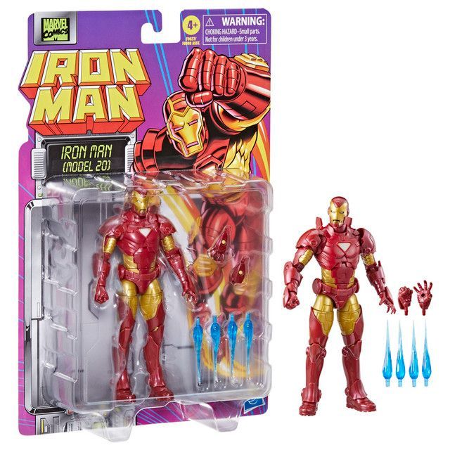 Figura de Acción Marvel Legends Series Iron Man (Model 20)-2