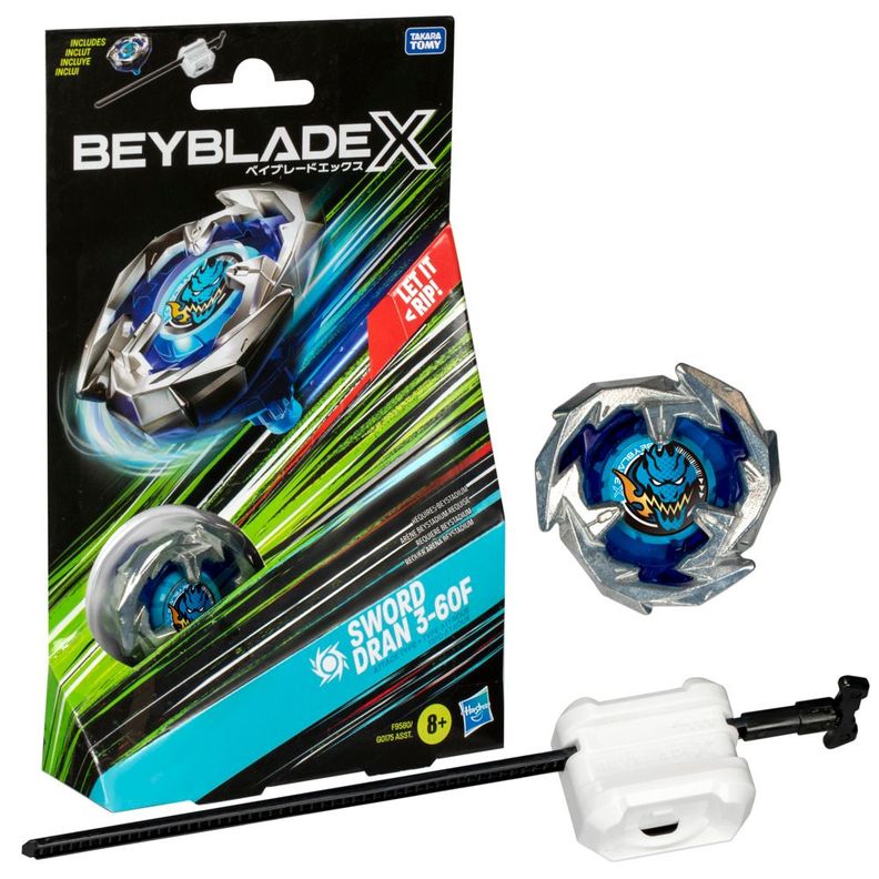 Trompo Beyblade X Kit Inicial Sword Dran 3-60F-2