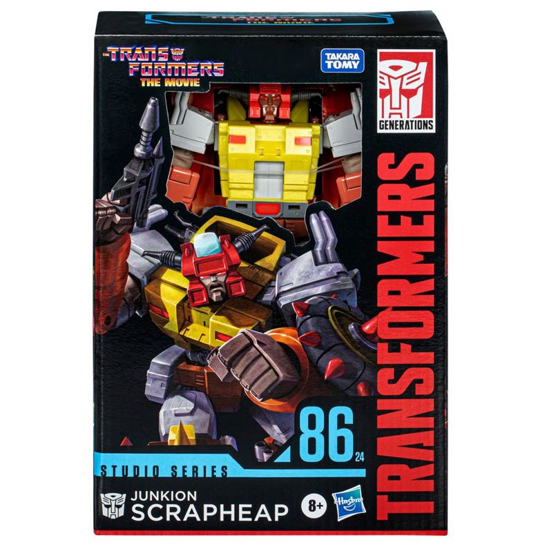 Figura de Acción Transformers Studio Series Voyager La Película Junkion Scrapheap-1