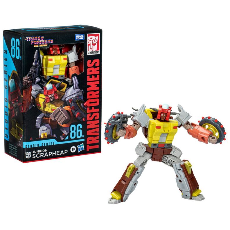 Figura de Acción Transformers Studio Series Voyager La Película Junkion Scrapheap-2