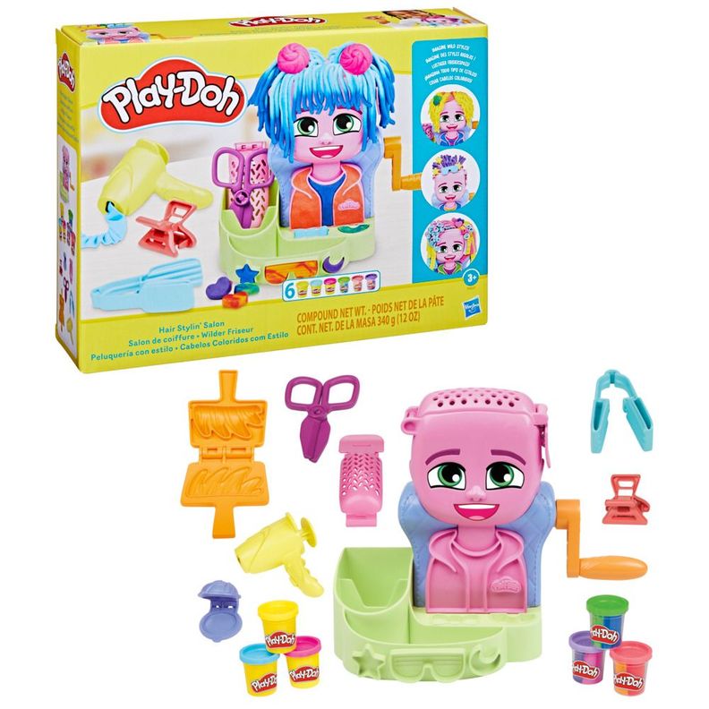 Masas y Plastilinas Play Doh Peluquería con Estilo-1