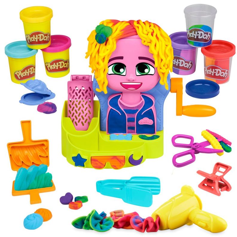 Masas y Plastilinas Play Doh Peluquería con Estilo-3