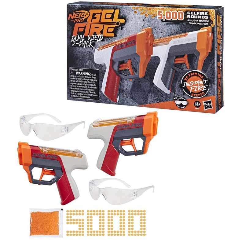 Lanzador Nerf Pro Gelfire Dual Wield-2