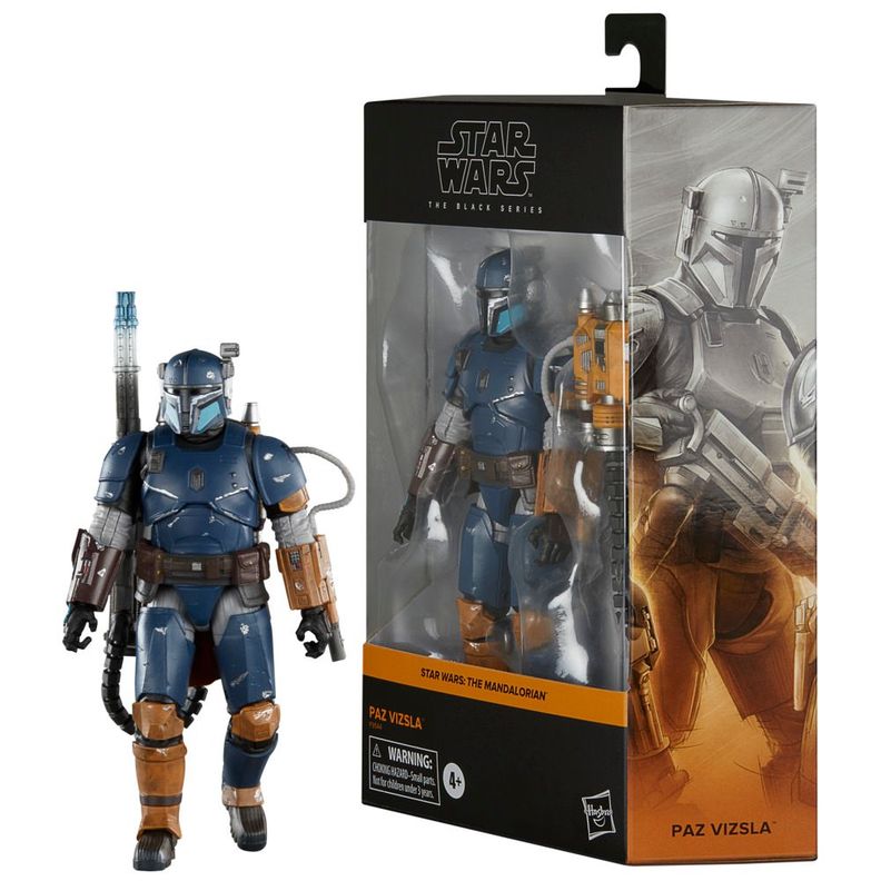 Figura de Acción Star Wars Black Series The Mandalorian Paz Vizsla-2