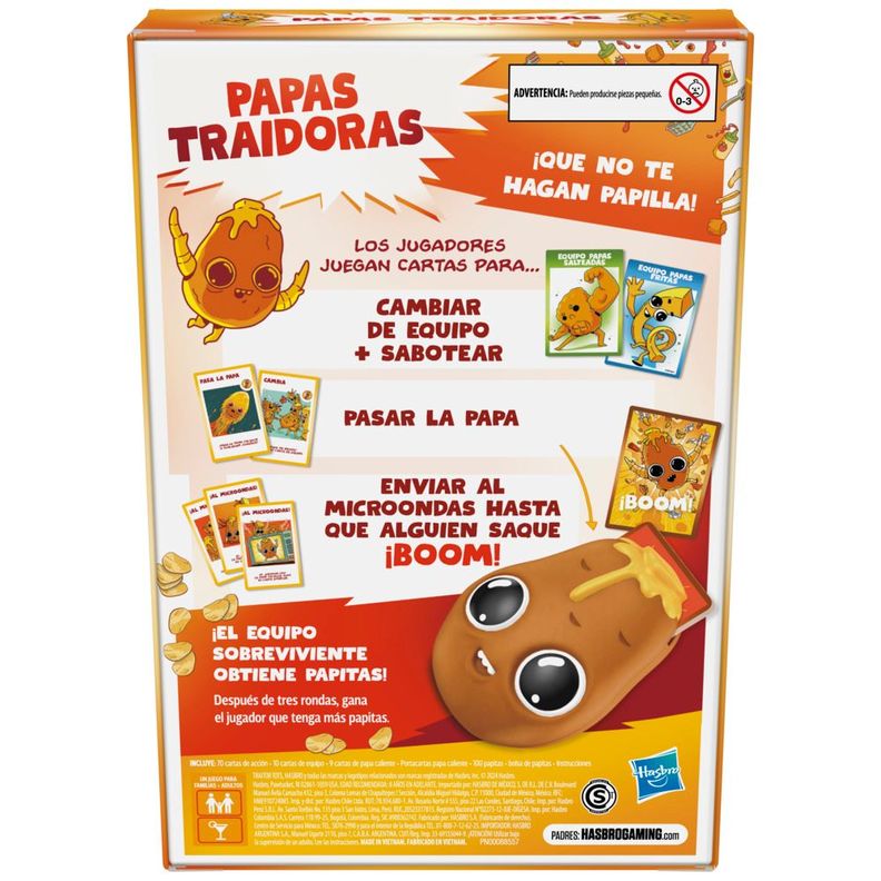 Juego de Mesa Hasbro Gaming Papas Traidoras -2