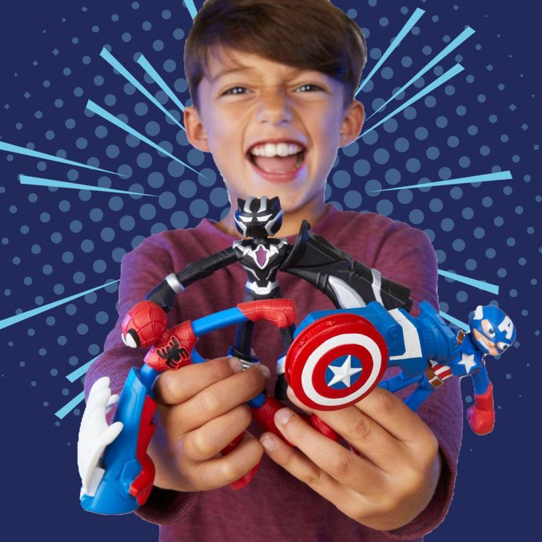 Masas y Plastilinas Play Doh Marvel Spider-Man Telarañas-4