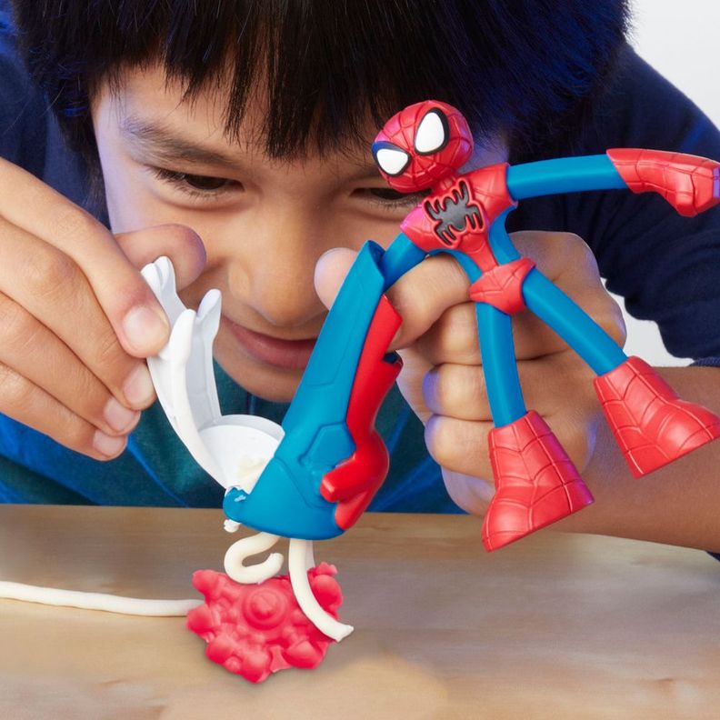 Masas y Plastilinas Play Doh Marvel Spider-Man Telarañas-6