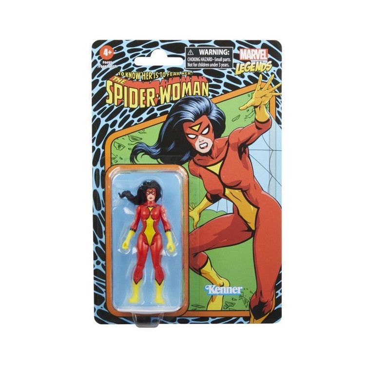 Figura de Acción Marvel La Mujer Araña Retro 375-1