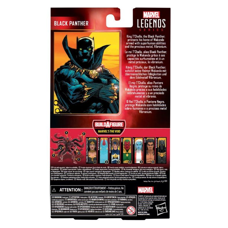 Figura de Acción Marvel Legends Series Black Panther-1
